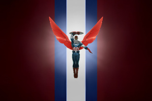 Sam Wilson Captain America (1600x1200) Resolution Wallpaper