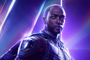 Sam Wilson In Avengers Infinity War New Poster