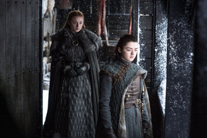 Sansa And Arya Stark Game Of Thrones Season 7