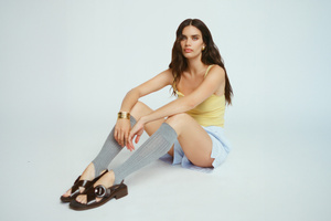 Sara Sampaio Nylon Magazine 2025 (1400x1050) Resolution Wallpaper