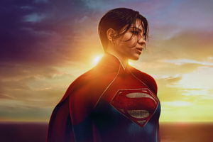 Sasha Calle Supergirl Rising Above (1600x1200) Resolution Wallpaper