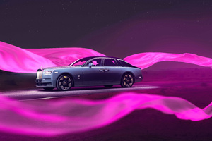 Satin Of Light Rolls Royce Phantom Viii 2024 5k (1360x768) Resolution Wallpaper