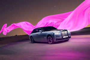 Satin Of Light Rolls Royce Phantom Viii (2560x1440) Resolution Wallpaper