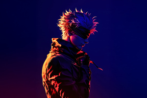 Satoru Gojo The Invincible Sorcerer Wallpaper