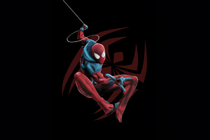 Scarlet Spiderman Avenger (3840x2160) Resolution Wallpaper