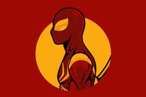 Scarlet Spiderman Slinger (2048x1152) Resolution Wallpaper