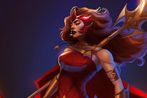 Scarlet Witch Comic Art