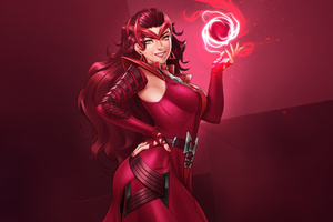 Scarlet Witch Insane And Iconic (1680x1050) Resolution Wallpaper
