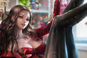 Scarlet Witch Power 2020 Wallpaper