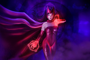 Scarlet Witch Power Up (1600x1200) Resolution Wallpaper