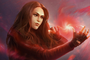 Scarlet Witch Powers Wallpaper