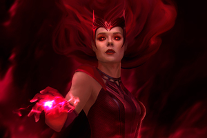Scarlet Witch Redemption (2560x1024) Resolution Wallpaper