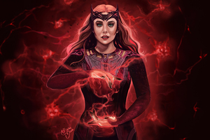Scarlet Witch Symphony (1280x800) Resolution Wallpaper