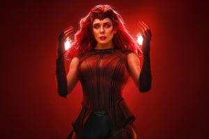 Scarlet Witch The Perfect Fusion (1280x720) Resolution Wallpaper