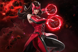 Scarlet Witch Thor Marvel Super War Wallpaper
