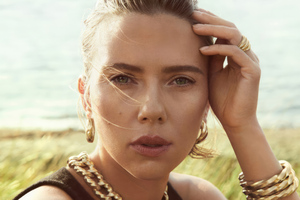 Scarlett Johansson 2023 4k (2560x1024) Resolution Wallpaper