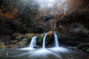 Schiessentumpel Waterfall (1400x900) Resolution Wallpaper