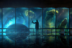 Science Fiction Nebula Digital Universe