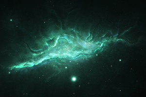Scifi Nebula Wallpaper