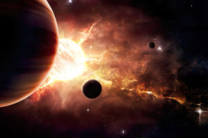 Scifi Planet Space 5k