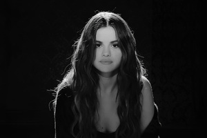 Selena Gomez Lose You To Love Me (1366x768) Resolution Wallpaper
