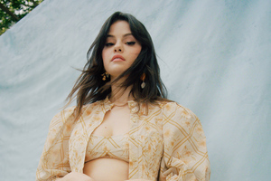Selena Gomez Vogue US 2021 5k (1336x768) Resolution Wallpaper