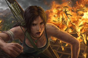 Senses Tomb Raider (1280x800) Resolution Wallpaper