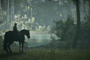 Shadow Of The Colossus 2018 PS4 (1600x900) Resolution Wallpaper