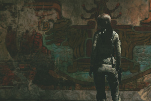 Shadow Of The Tomb Raider Darkness 4k (2048x2048) Resolution Wallpaper