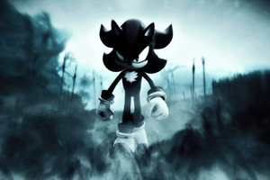 Shadow The Hedgehog Sonic 4k (1336x768) Resolution Wallpaper