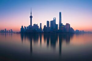 Shanghai China City 8k