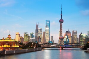 Shanghai Cityscape (3840x2400) Resolution Wallpaper