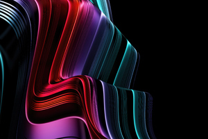 Shapes And Waves Lines 5k (5120x2880) Resolution Wallpaper