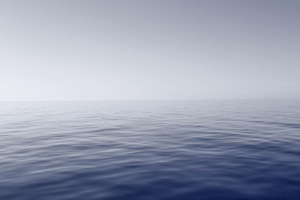 Silent Blue Water Sea Wallpaper
