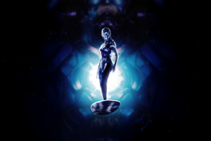 Silver Surfer In The Fantastic Four First Steps (1920x1080) Resolution Wallpaper