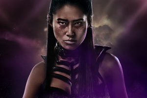 Sindel In Mortal Kombat 2 Movie (2048x2048) Resolution Wallpaper