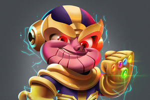 Sketch Art Thanos (2560x1700) Resolution Wallpaper