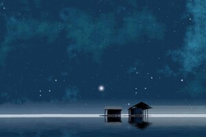 Sky At Night (1280x1024) Resolution Wallpaper