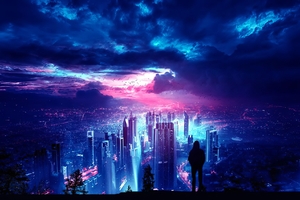 Skylines Of City (1280x800) Resolution Wallpaper