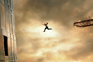 Skyscraper Movie Dwayne Johnson Jumping 5k