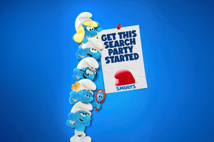 Smurfs Movie 2025 (1400x900) Resolution Wallpaper