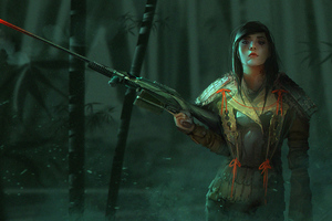 Sniper Girl 4k (1600x1200) Resolution Wallpaper