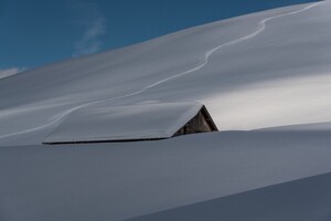 Snow Hut Wallpaper