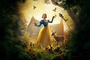 Snow White 4dx Poster 2025 Movie (1680x1050) Resolution Wallpaper