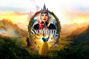 Snow White Imax Textless 2025 Movie (1366x768) Resolution Wallpaper