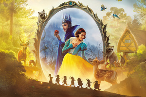 Snow White Movie 2025 (320x240) Resolution Wallpaper