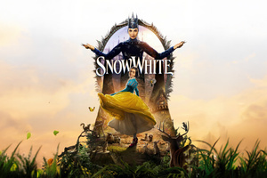 Snow White Screen X Textless 2025 Movie (320x240) Resolution Wallpaper