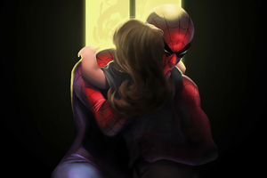 Softer Side Of Spiderman 4k (1336x768) Resolution Wallpaper