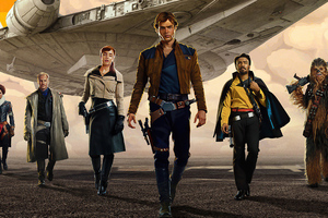Solo A Star Wars Story Portrait Poster 4k (2560x1600) Resolution Wallpaper