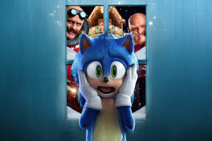 Sonic The Hedgehog 3 Movie Poster (1024x768) Resolution Wallpaper